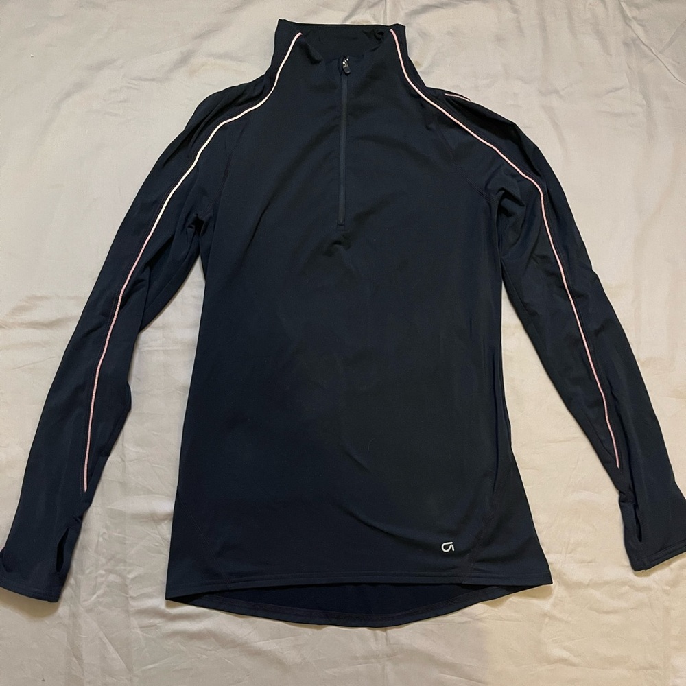 Gap Fit half zip pullover top Size Small